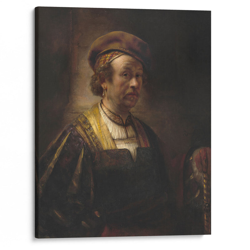 Portrait of Rembrandt (1650) - Rembrandt van Rijn - Canvas Print