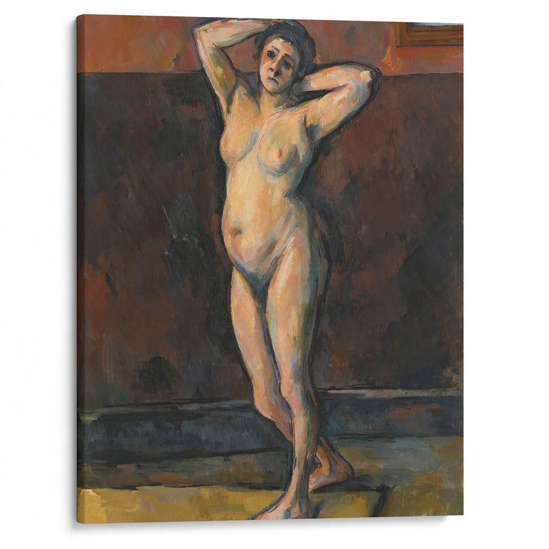 Femme Nue Debout (circa 1898-99) - Paul Cézanne - Canvas Print