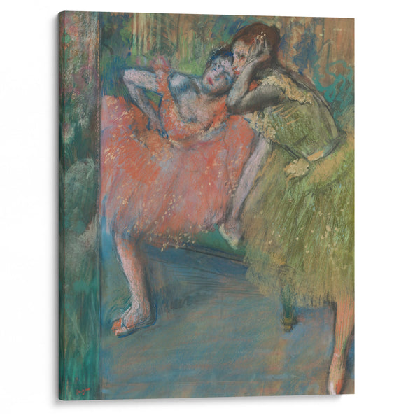 Danseuses Au Foyer (circa 1901) - Edgar Degas - Canvas Print