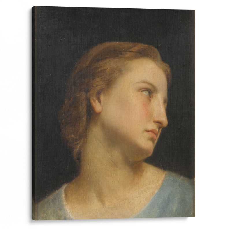 Study Of A Woman’s Head (Philomèle Et Progné) - William Bouguereau - Canvas Print