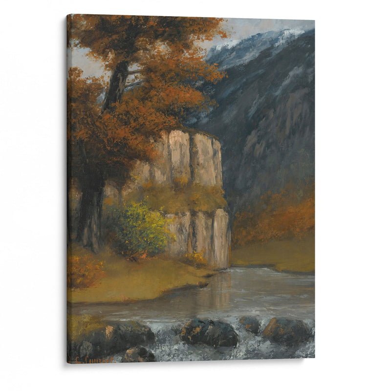 Landscape Near Ornans - Gustave Courbet - Canvas Print