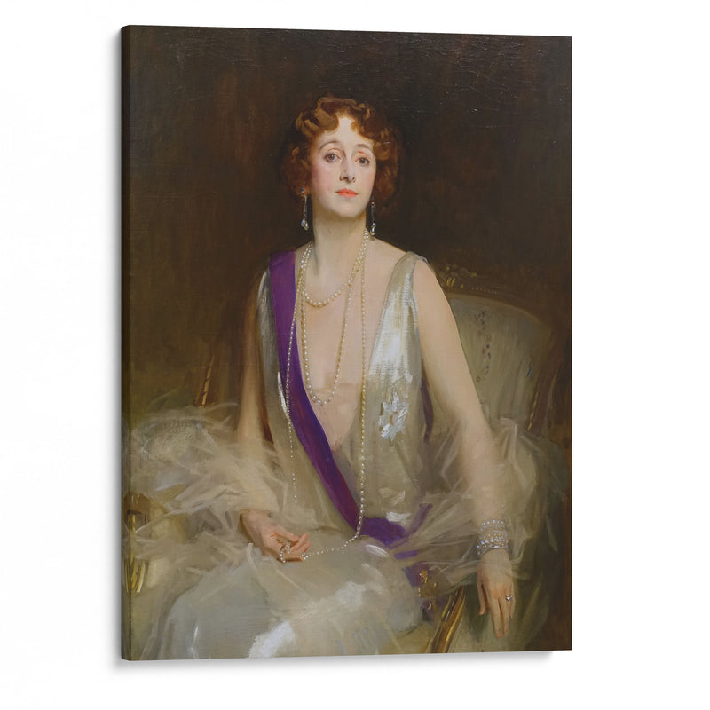 Grace Elvina, Marchioness Curzon of Kedleston (1925) - John Singer Sargent - Canvas Print