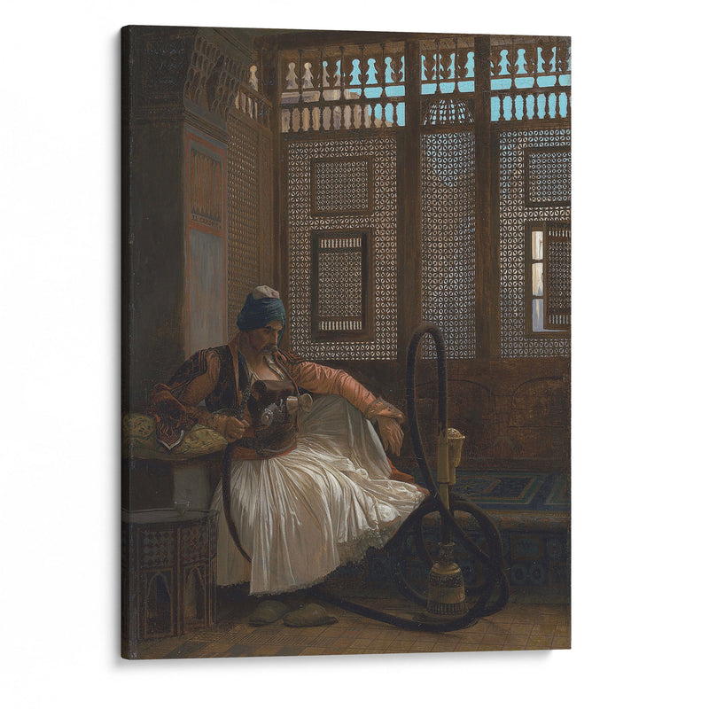 Arnaut fumant - Jean-Léon Gérôme - Canvas Print