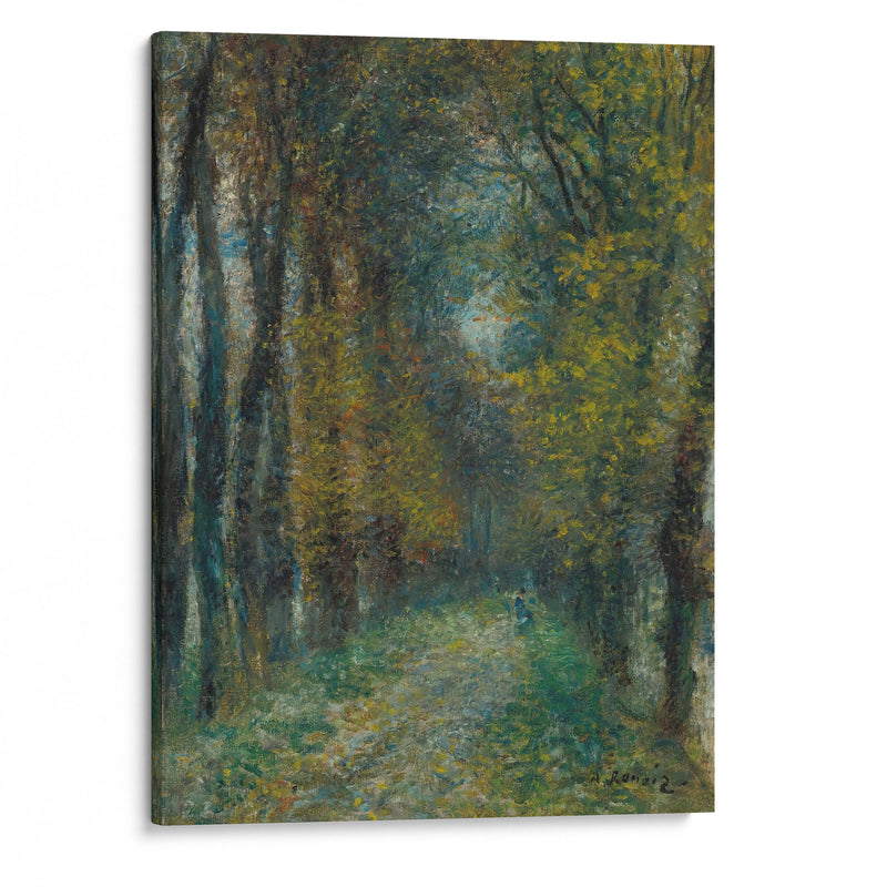 L’allée Couverte (1872) - Pierre-Auguste Renoir - Canvas Print