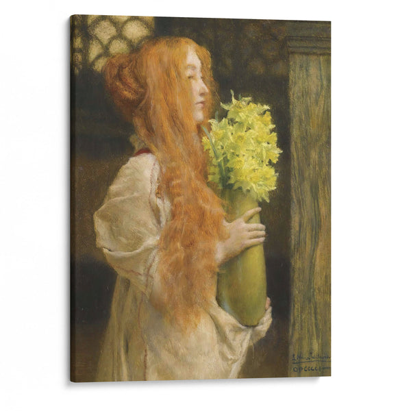 Spring Flowers - Lawrence Alma-Tadema - Canvas Print