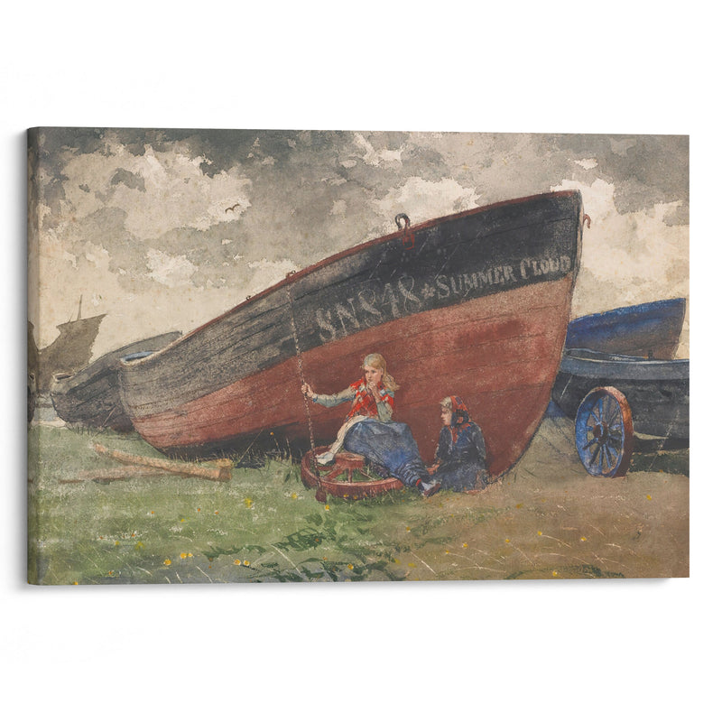 The Summer Cloud (1881) - Winslow Homer - Canvas Print