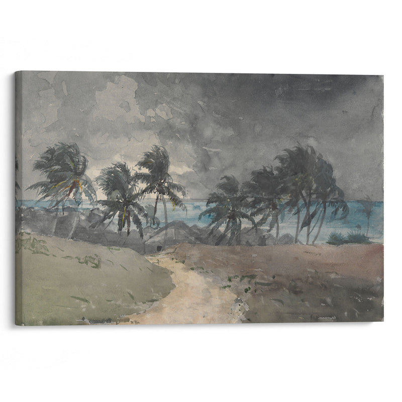 Storm, Bahamas (1885) - Winslow Homer - Canvas Print