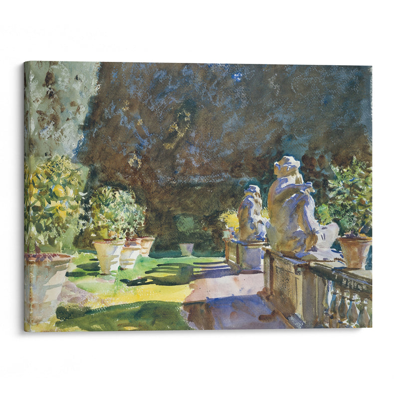 Villa di Marlia, Lucca (1910) - John Singer Sargent - Canvas Print