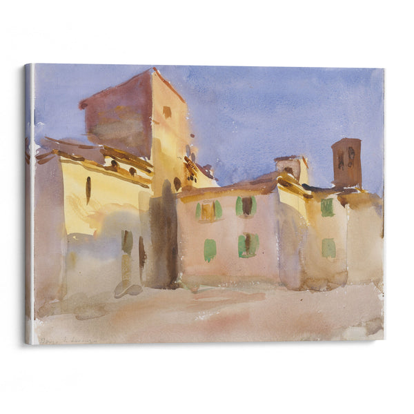 Borgo San Lorenzo (circa 1910) - John Singer Sargent - Canvas Print