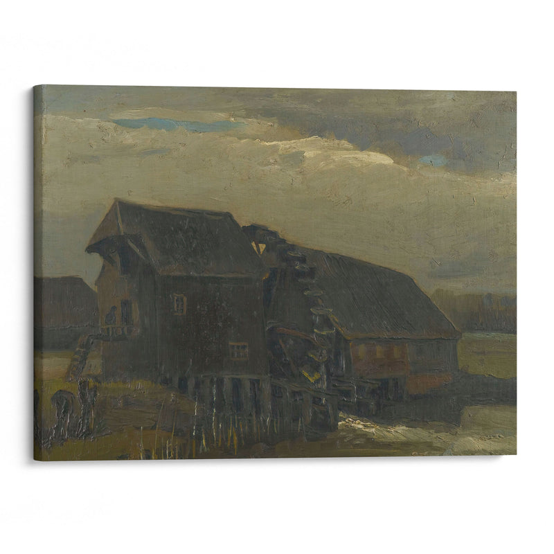 Water Mill At Opwetten (1884) - Vincent van Gogh - Canvas Print