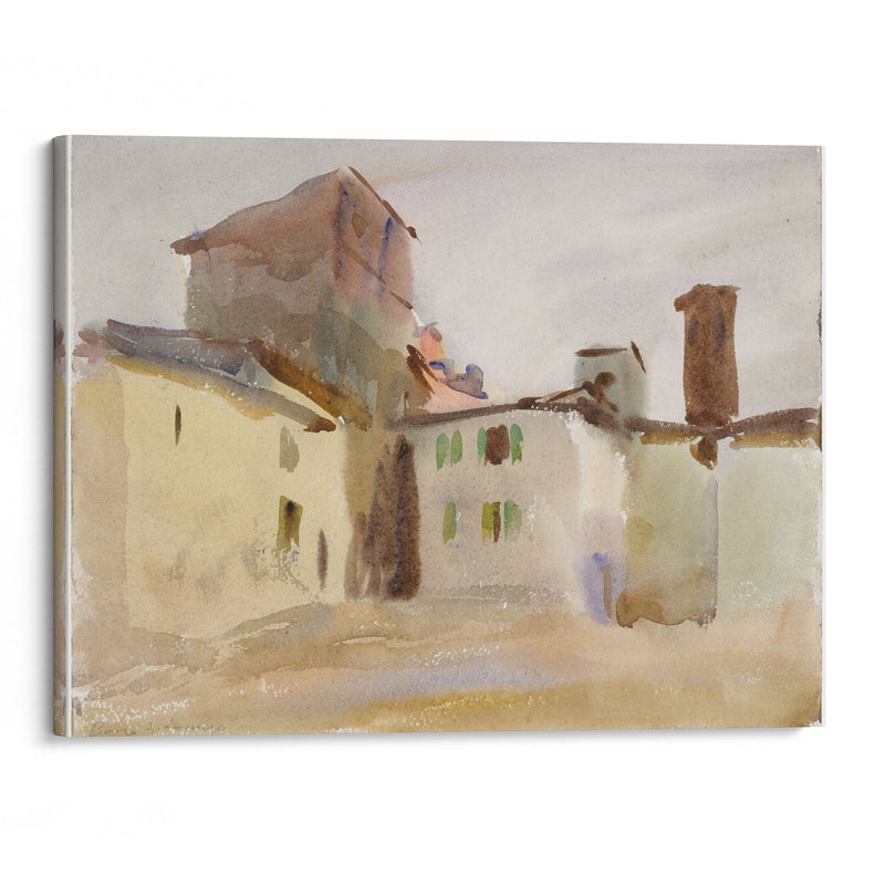 Borgo San Lorenzo (circa 1910) - John Singer Sargent - Canvas Print