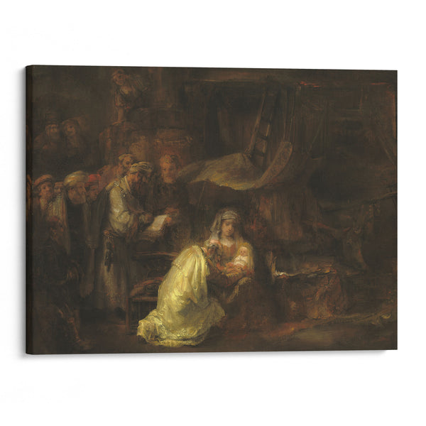 The Circumcision (1661) - Rembrandt van Rijn - Canvas Print