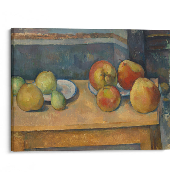 Still Life with Apples and Pears (ca. 1891–92) - Paul Cézanne - Canvas Print