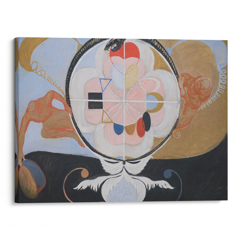 Evolution, No. 13, Group VI (1908) - Hilma af Klint - Canvas Print