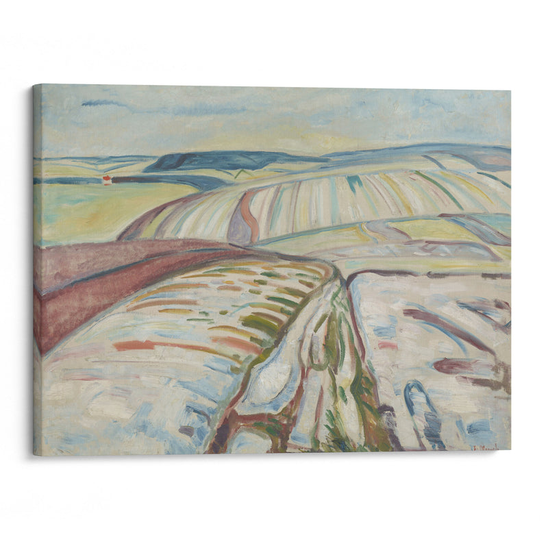 Winter. Elgersburg (1906) - Edvard Munch - Canvas Print