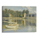 The Argenteuil Bridge (1874) - Claude Monet - Canvas Print
