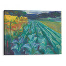 Cabbage Field (1915) - Edvard Munch - Canvas Print