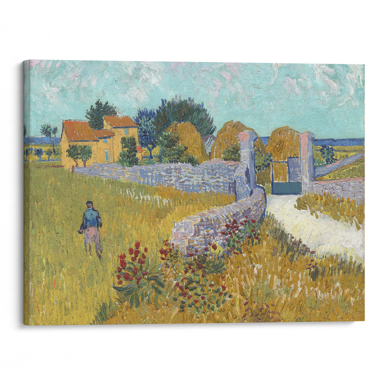 Farmhouse in Provence (1888) - Vincent van Gogh - Canvas Print - UAIO LMT