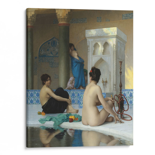 After the Bath (19th century) - Jean-Léon Gérôme - Canvas Print