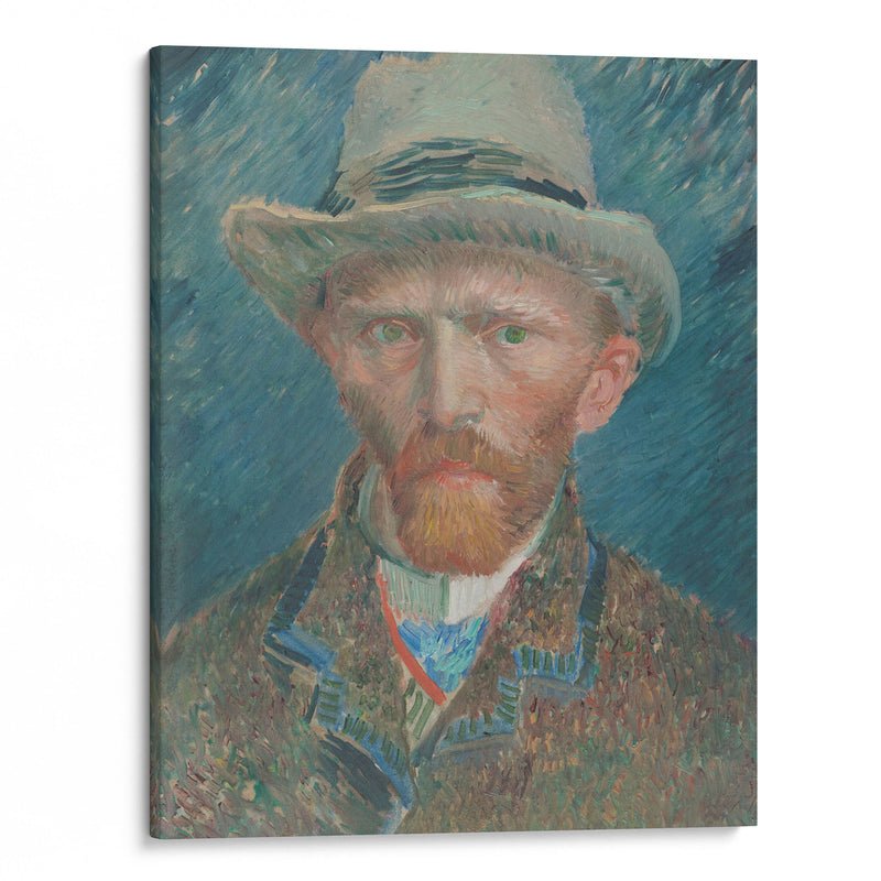 Self-portrait (1887) - Vincent van Gogh - Canvas Print