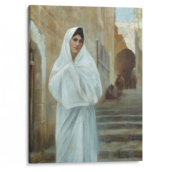 Young Girl, Jerusalem - Theodoros Ralli - Canvas Print