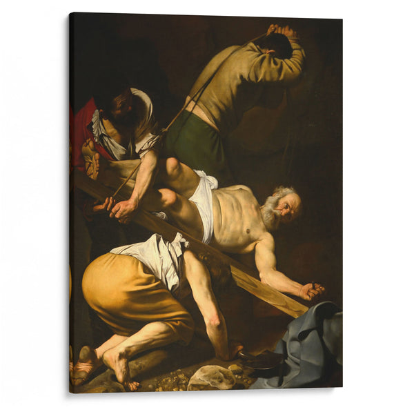Crucifixion of St. Peter (1600) - Caravaggio - Canvas Print