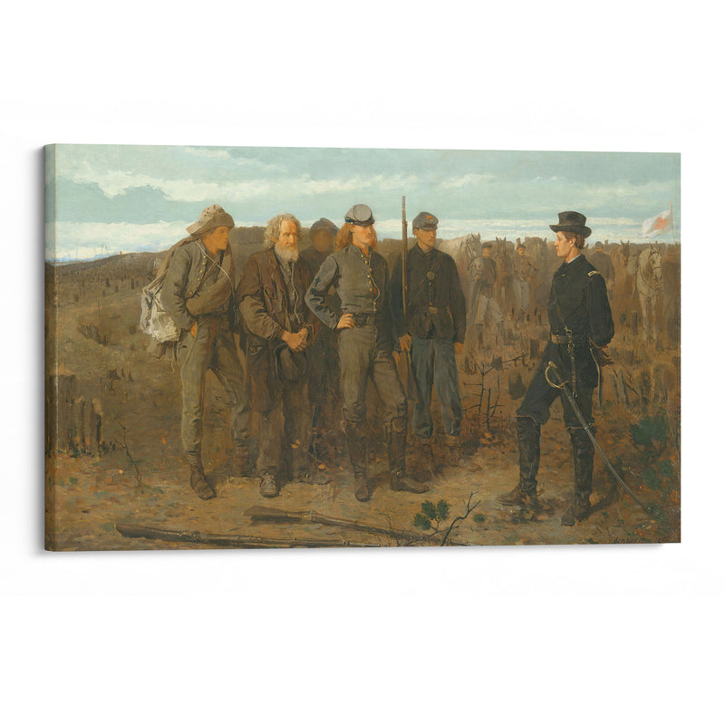 Prisoners from the Front (1866) - Winslow Homer - Canvas Print