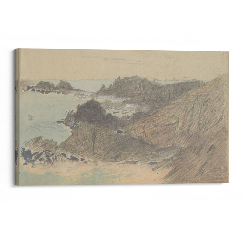 Rocky Coast (circa 1875) - John Singer Sargent - Canvas Print