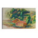 Paysage, Maisons - Pierre-Auguste Renoir - Canvas Print