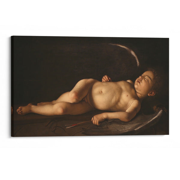 Sleeping Cupid (1600) - Caravaggio - Canvas Print