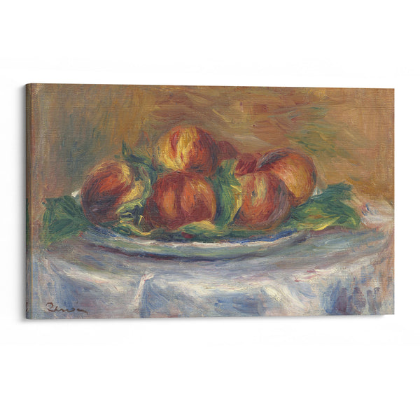 Peaches on a Plate (1902-1905) - Pierre-Auguste Renoir - Canvas Print