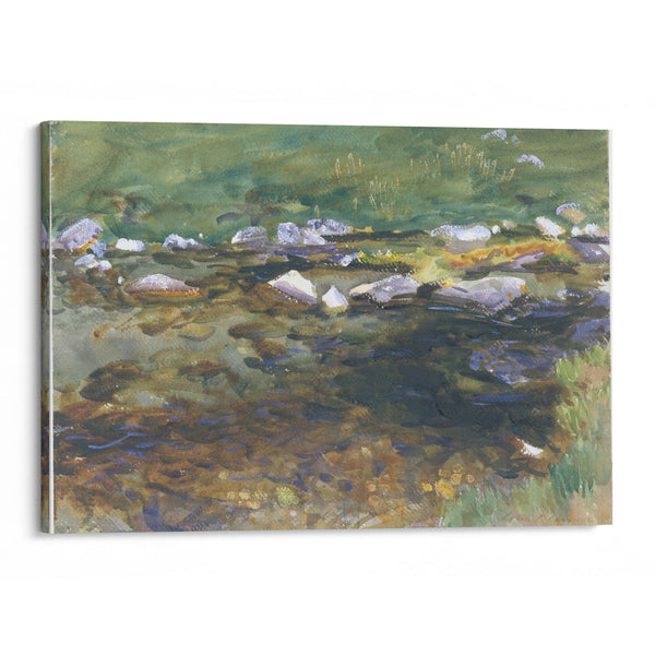 Brook and Meadow (circa 1907) - John Singer Sargent - Canvas Print