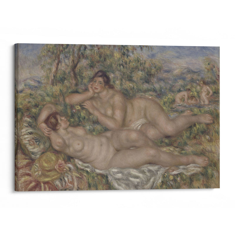 The Bathers - Pierre-Auguste Renoir - Canvas Print