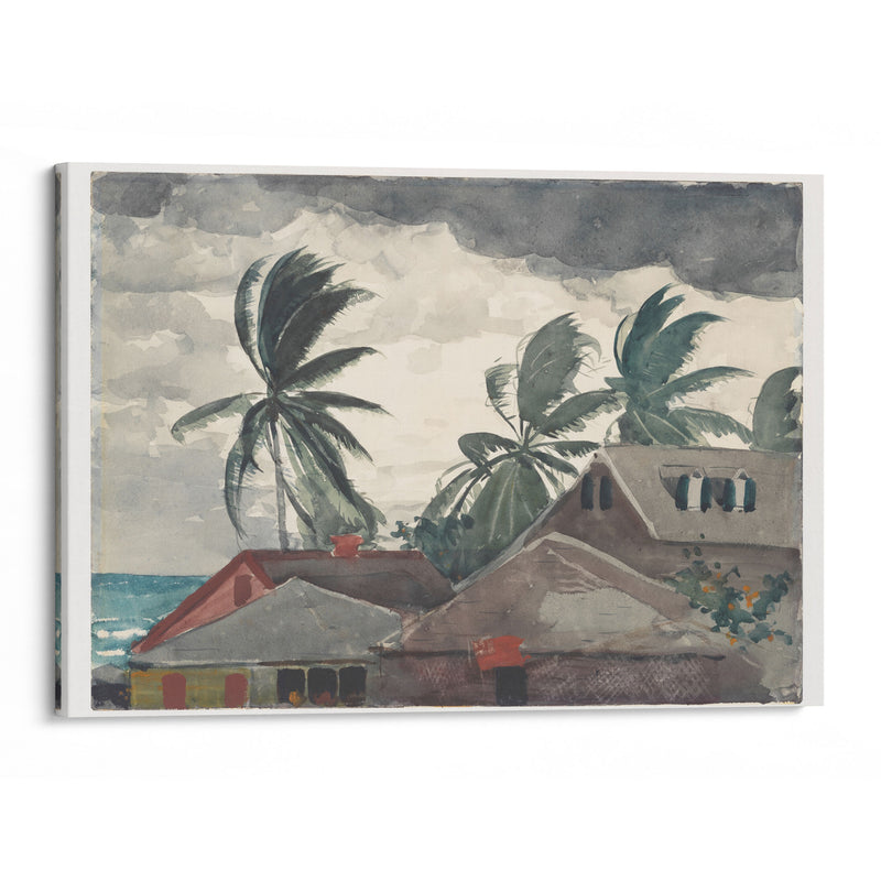 Hurricane, Bahamas (1898) - Winslow Homer - Canvas Print