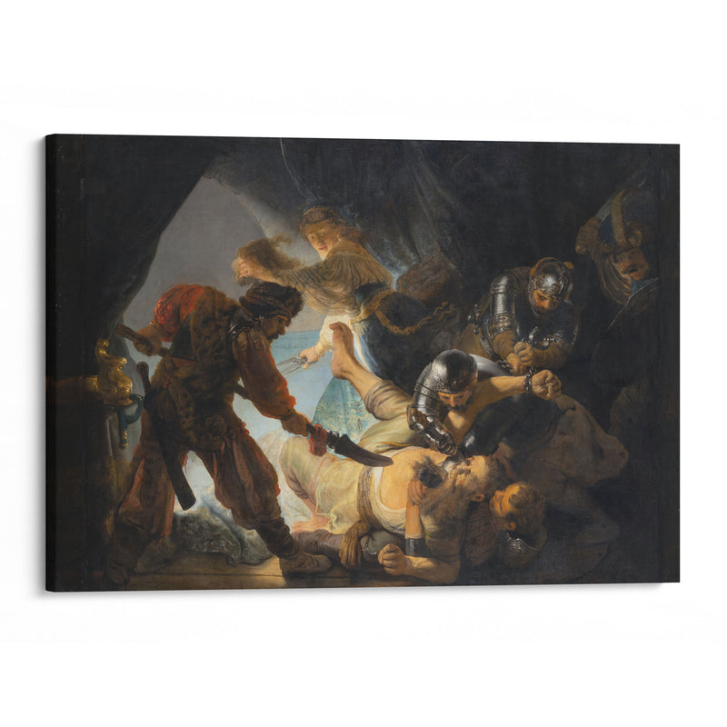 The Blinding of Samson (1636) - Rembrandt van Rijn - Canvas Print