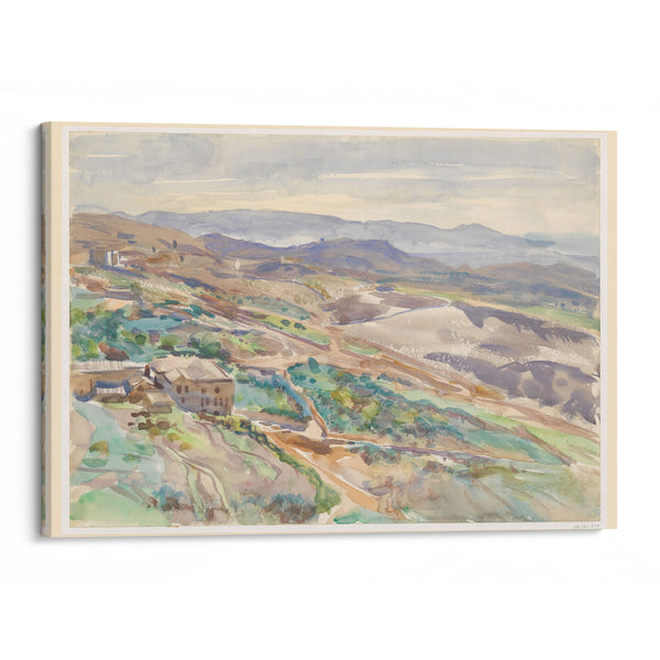 In Sicily (1897 or 1901) - John Singer Sargent - Canvas Print