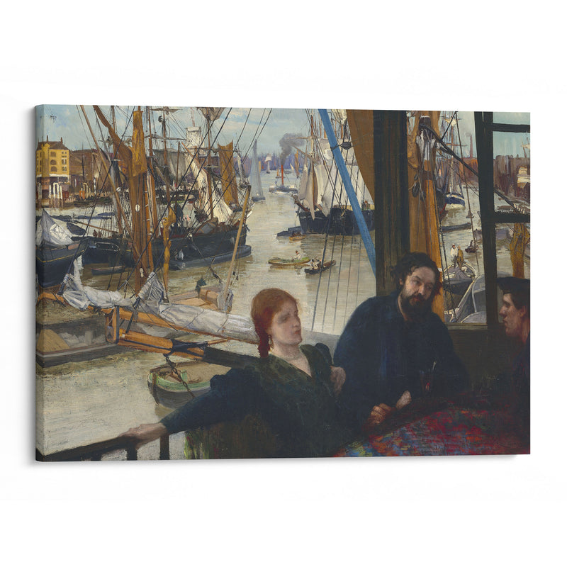 Wapping (1860-1864) - James Abbott McNeill Whistler - Canvas Print