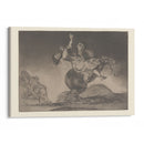 A Woman and a Horse, Let Someone Else Master Them [The Horse-Abductor] (La Mujer y el Potro, Que los Dome Otro [El Caballo Raptor]) (ca. 1813-1820) - Francisco de Goya - Canvas Print