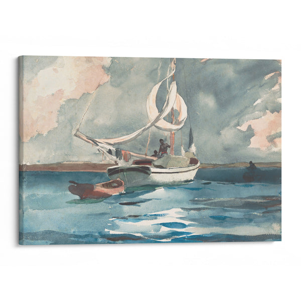 Sloop, Nassau (1899) - Winslow Homer - Canvas Print