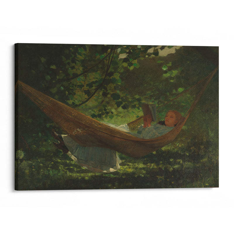 Sunlight and Shadow (1872) - Winslow Homer - Canvas Print