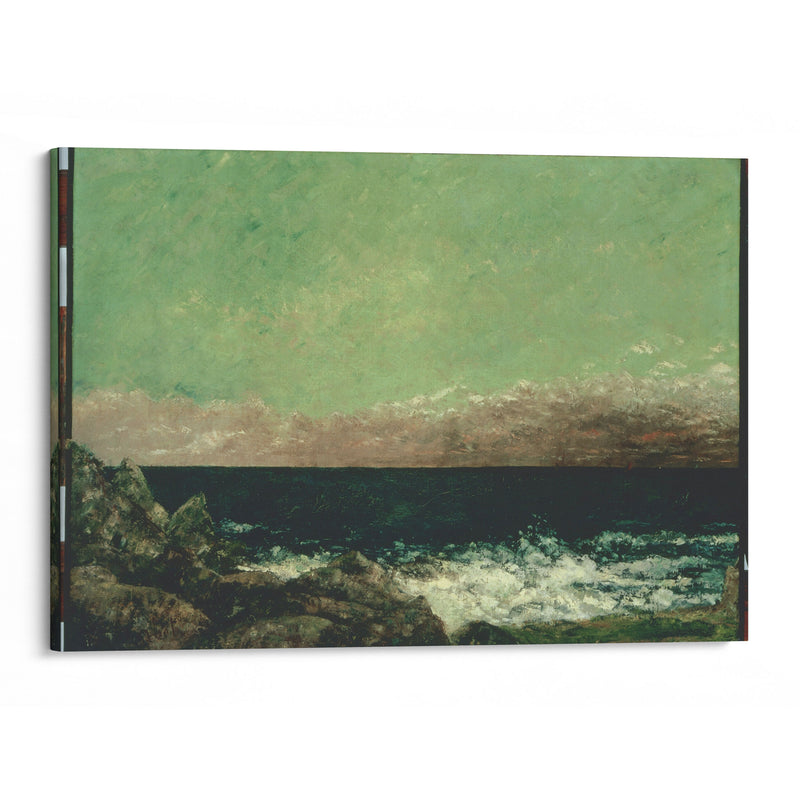 The Mediterranean - Gustave Courbet - Canvas Print