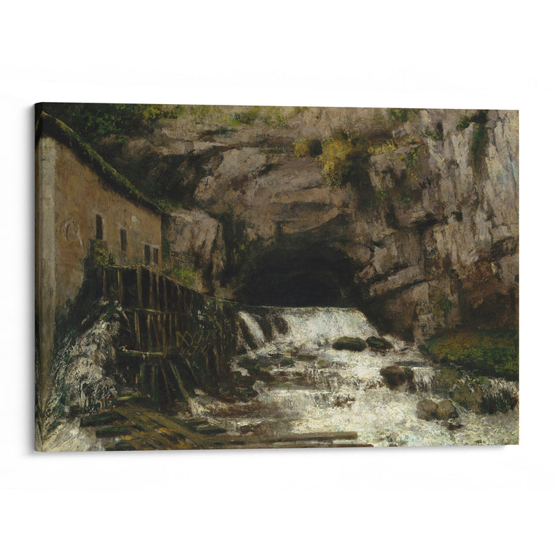 The Source of the Loue (1864) - Gustave Courbet - Canvas Print