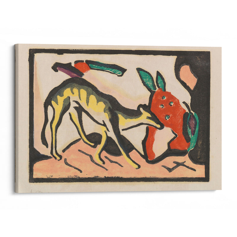 Der Blaue Reiter (1912) - Wassily Kandinsky - Canvas Print