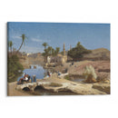 View of Medinet El-Fayoum (c. 1868-1870) - Jean-Léon Gérôme - Canvas Print