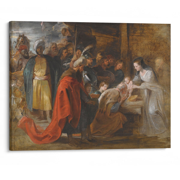 The Adoration Of The Magi - Peter Paul Rubens - Canvas Print