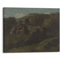 Rochers À Ornans (1869) - Gustave Courbet - Canvas Print