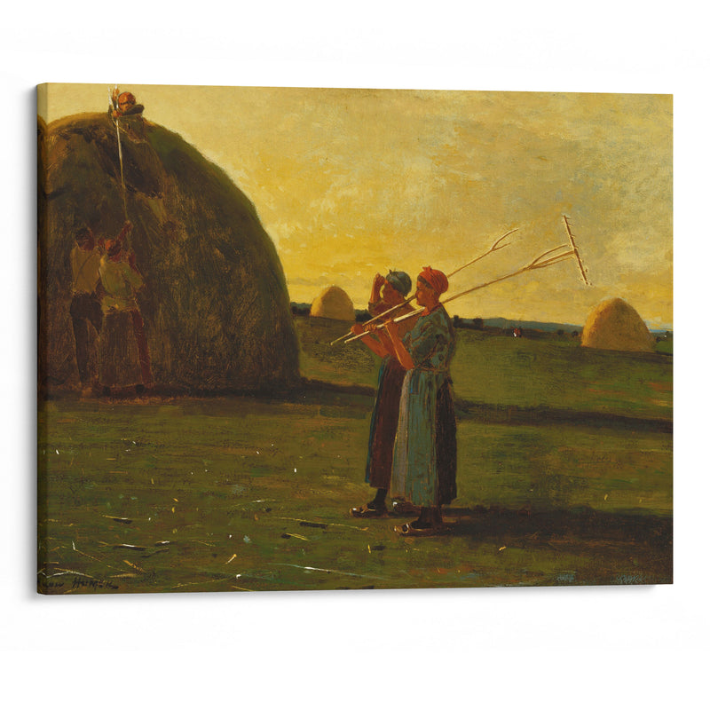 Haymakers (1867) - Winslow Homer - Canvas Print