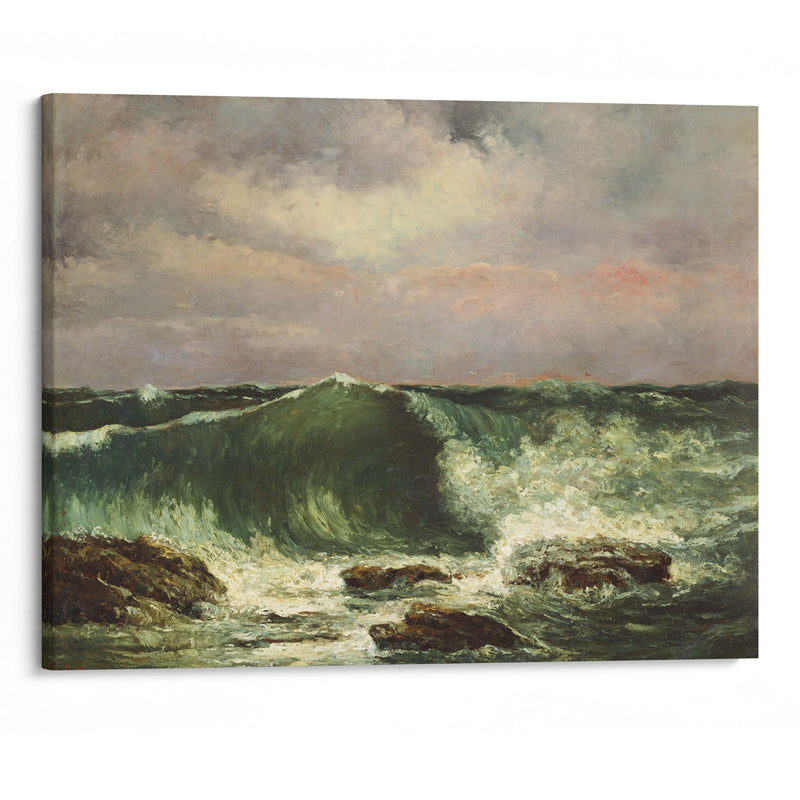 Waves - Gustave Courbet - Canvas Print