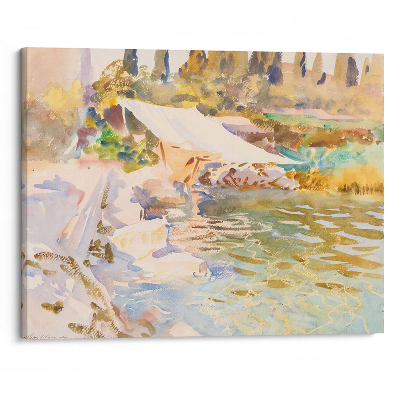 Lake Garda - John Singer Sargent - Canvas Print