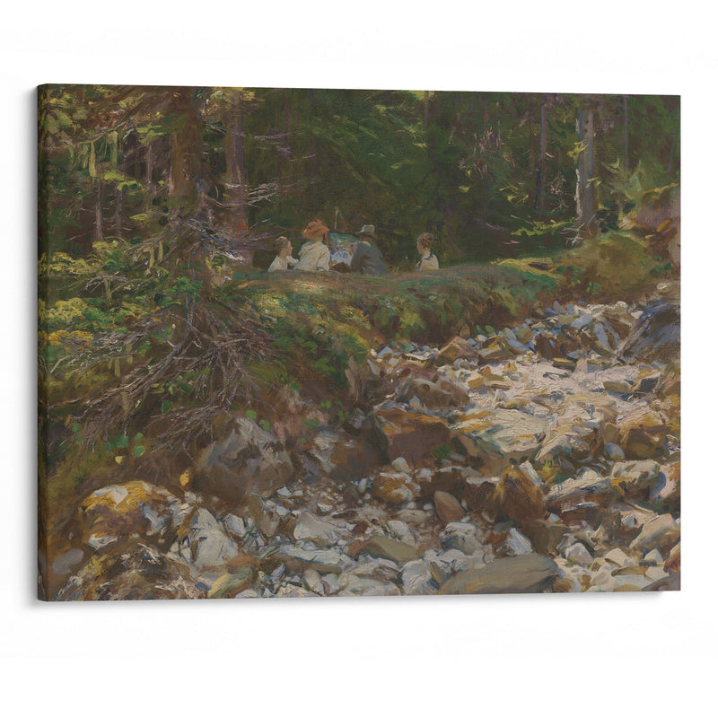 The Master and His Pupils (1914) - John Singer Sargent - Canvas Print